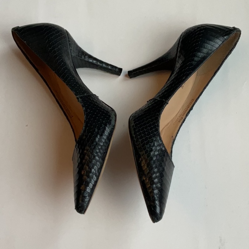 Talbots Croc Heels - Picture 5 of 14